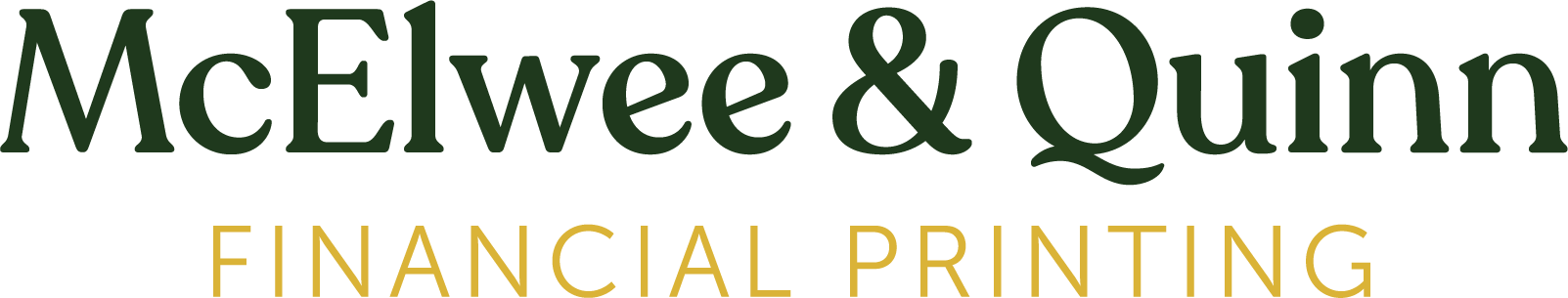 McElwee and Quinn Financial Printing logo